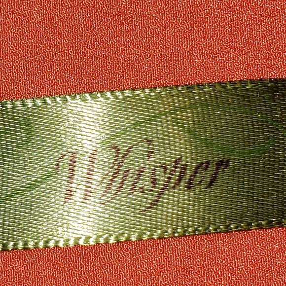 Whisper Orange Sleeveless‎ Blouse w/cut lace - Picture 2 of 5